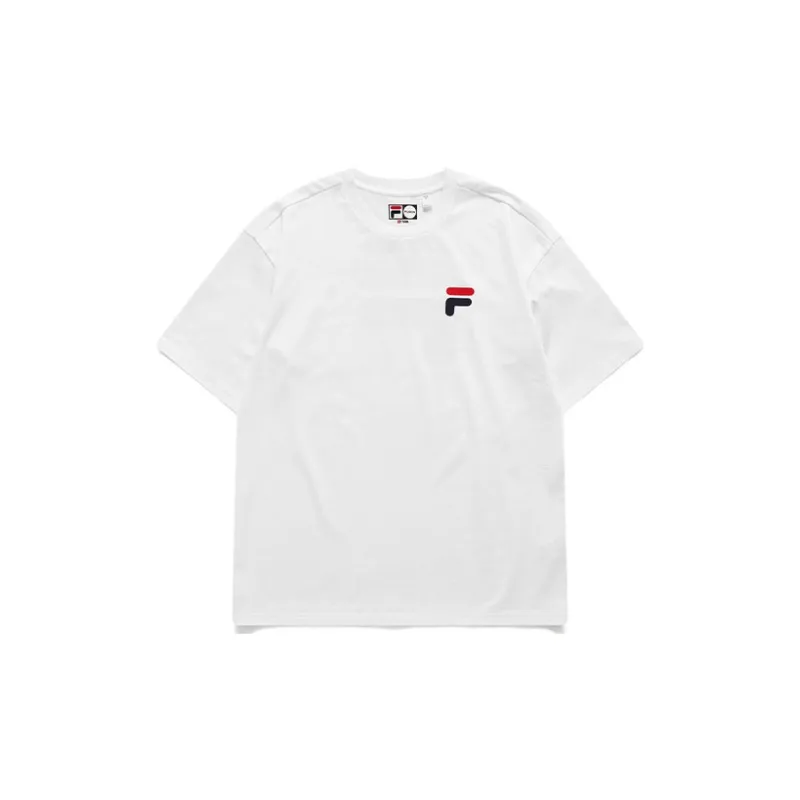 FILA FUSION FOB Series T Shirt Unisex White-1