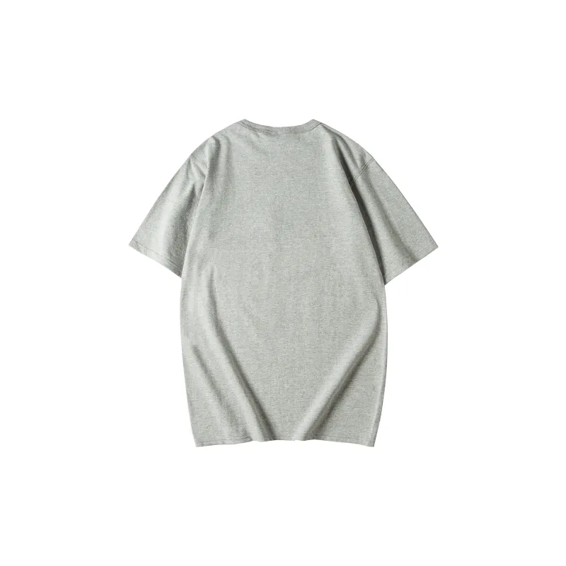 Champion T Shirt US Version Unisex Light Gray-1