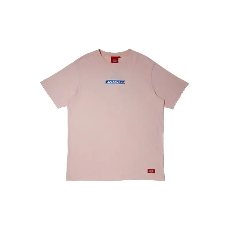 Dickies SS22 Crew Neck Fitted Straight Short-Sleeved T-Shirt Unisex Dusty Pink-1