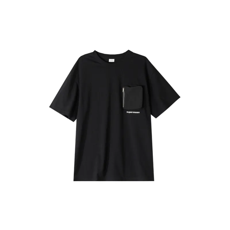 SUPERMOON T-Shirts Unisex Black-1