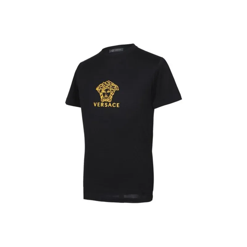 VERSACE T Shirts Men Black-2