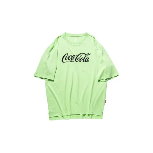 Coca Cola X ANTA Life Collection T-Shirts Unisex Yellow Green