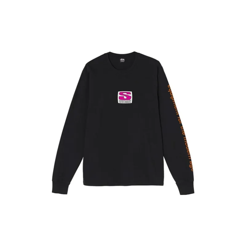 Stussy Equipment Company Pigment Dyed L/S Tee-1