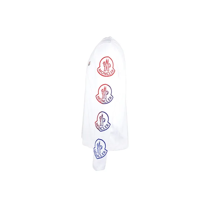 Moncler T Shirts Men White-2