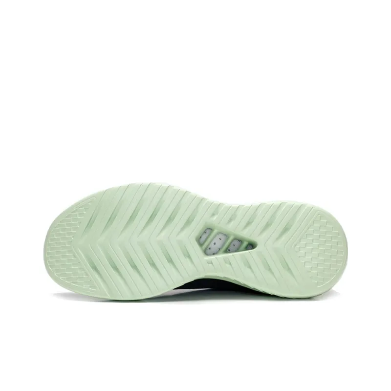 XTEP Qing Feng Running Shoes Men's Black Green-5