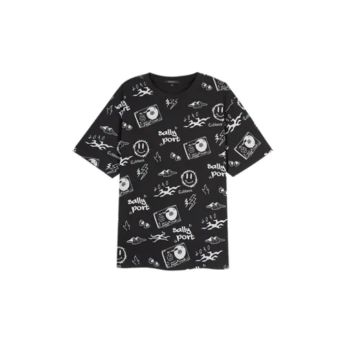 Cabbeen T-Shirts Unisex Black