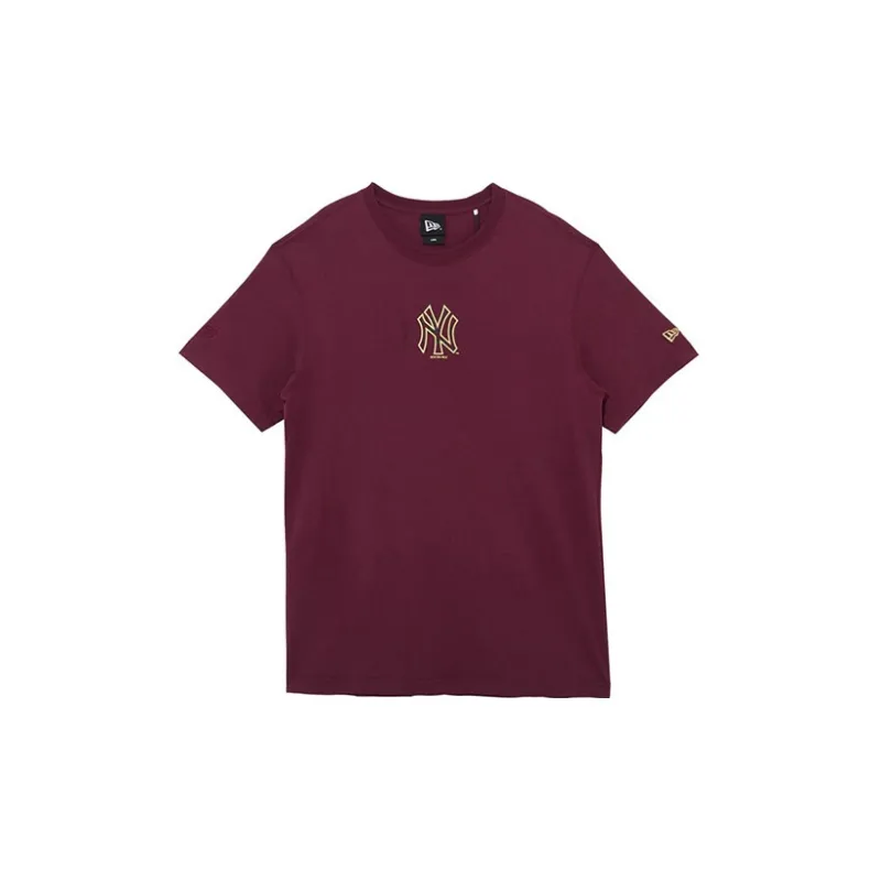 New Era T Shirt Unisex Purple Umber-1