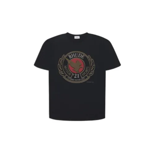 RHUDE T-Shirts Men Black