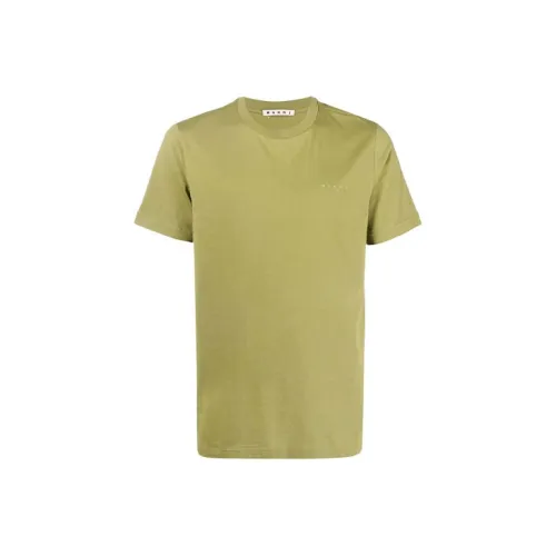 MARNI T-Shirts Men Green