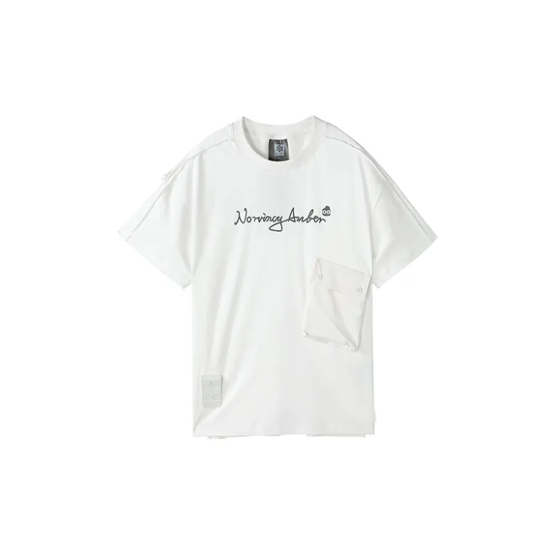 NORVINCY Comfortable And Breathable Sweat Wicking 100% Cotton Short Sleeved T Shirts Unisex-5