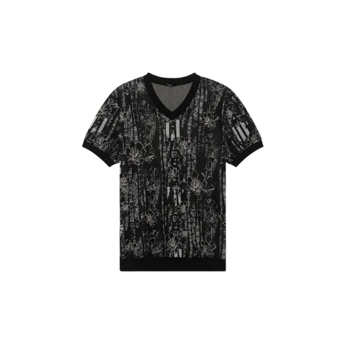 LIU·JO UOMO T-Shirts Men Black Gray