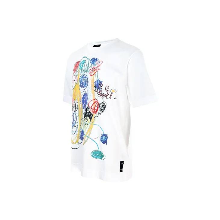 FENDI T Shirts Men White-2