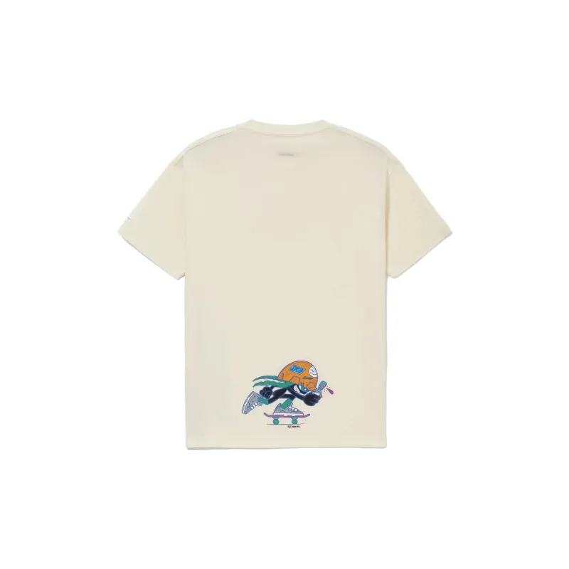 LiNing Skateboard T Shirt Men's Ecru-1