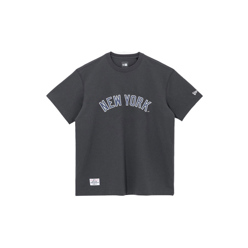New Era T-Shirts Men Charcoal Black - POIZON