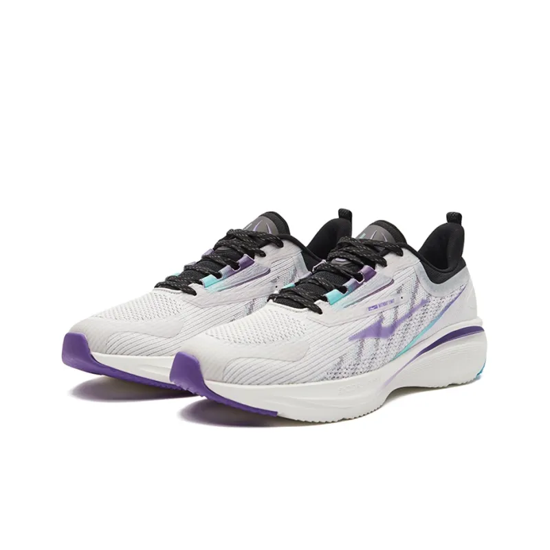 Erke Low-Top Running Shoes Men's Purple Black-2