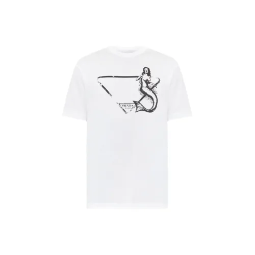 PRADA T-Shirts Men White