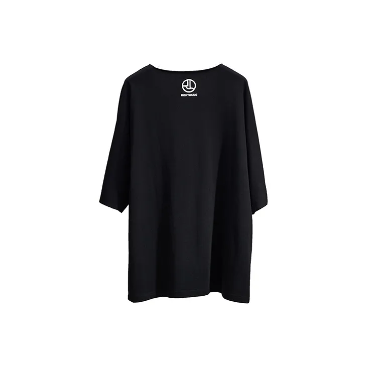 RICKYOUNG T-Shirts Unisex Black-1