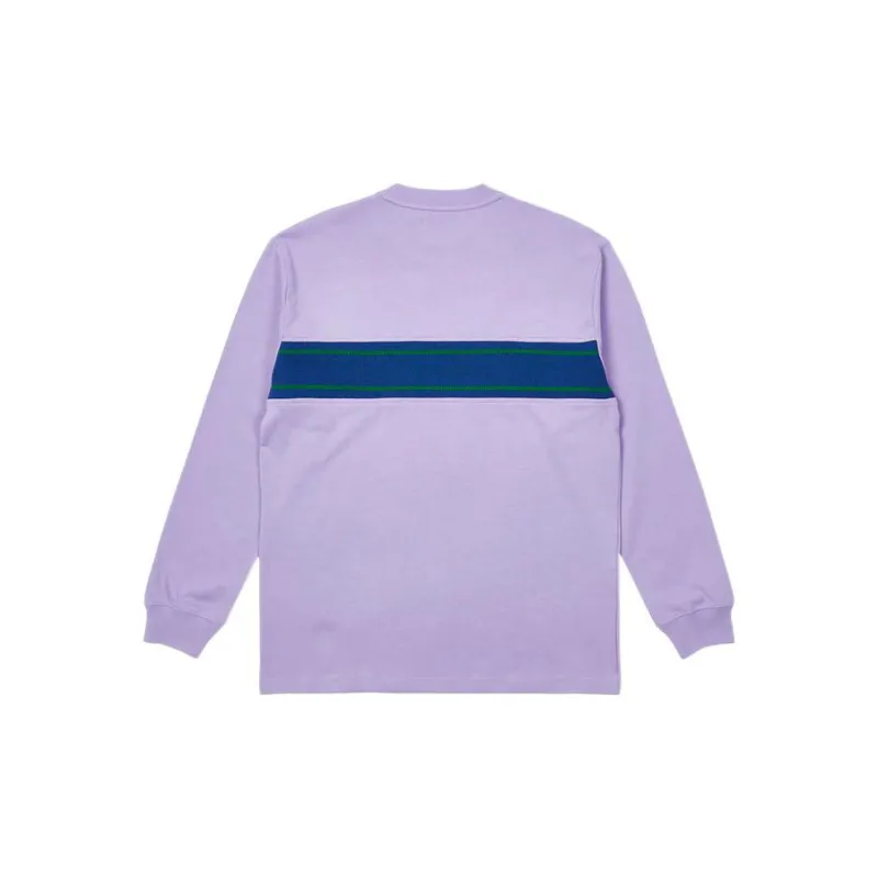 PALACE Knit Block L/S Tee-1