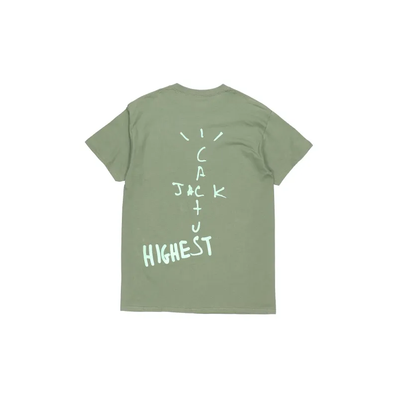 Travis Scott Jordan Cactus Jack Highest T Shirt-1