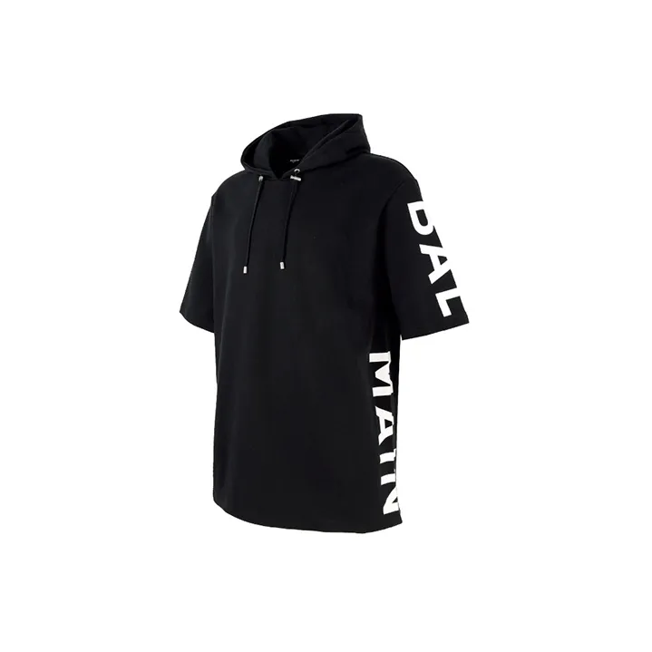 BALMAIN T Shirts Men Black-2