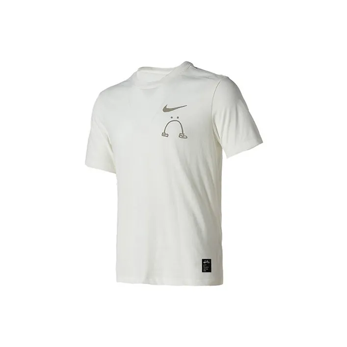 Nike T Shirts Unisex White-1