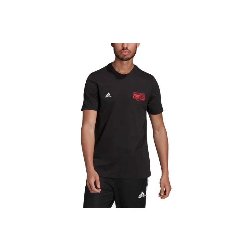 Adidas T Shirts Men Black-1