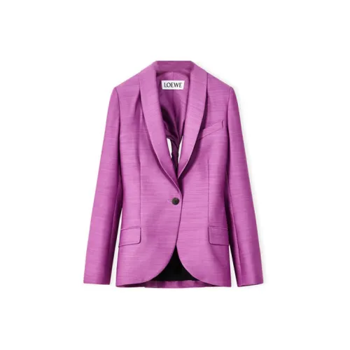 LOEWE Business Suits Women's Purple