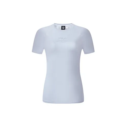 FILA Athletics T-Shirts Women's Washed Rain Blue