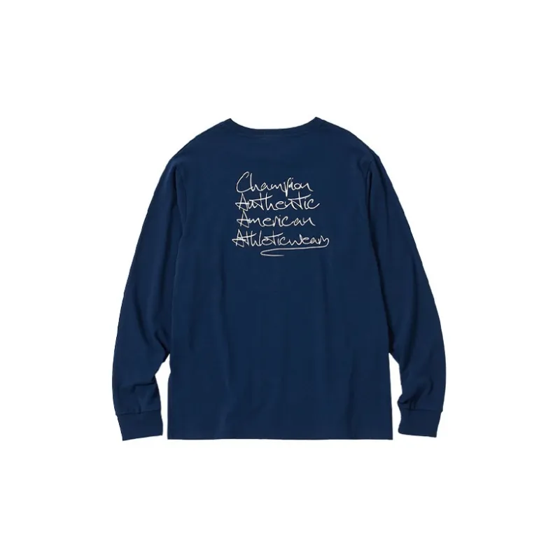 Champion FW21 Straight Long-Sleeved T-Shirt Japan Version Unisex-7