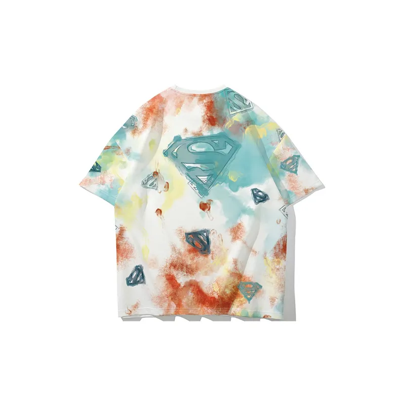 SANSYAS x Superman SS22 T Shirt Unisex White-1