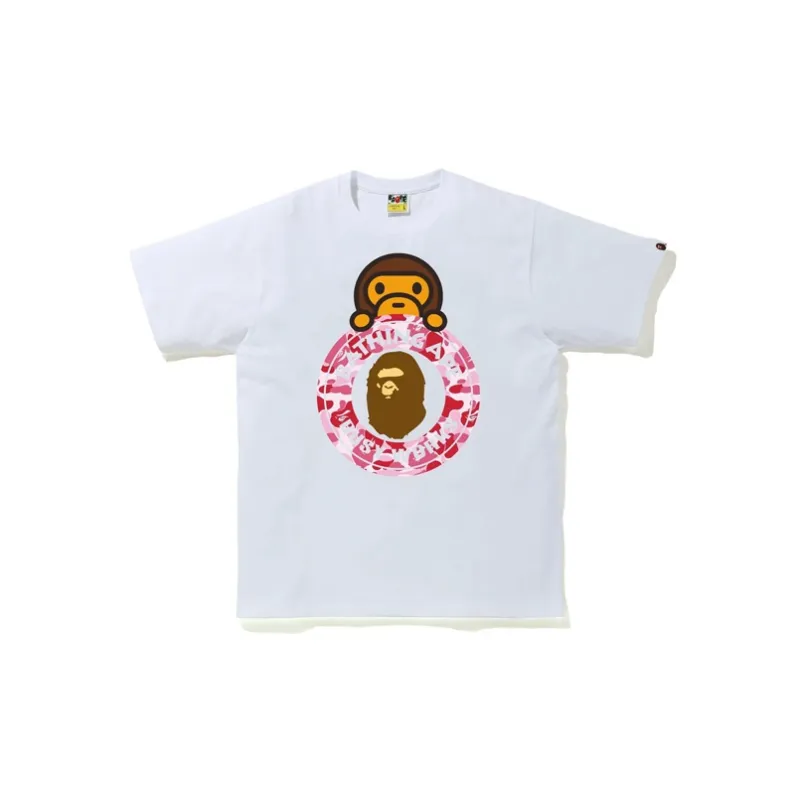 A BATHING APE Color Camo Milo On Busy Works Tee-5