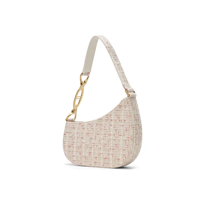 CHARLES&KEITH Fabric Underarm Shoulder Bag Women's Multicolor-9