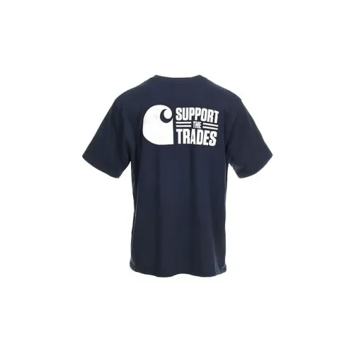 Carhartt T-Shirts Men Dark Blue