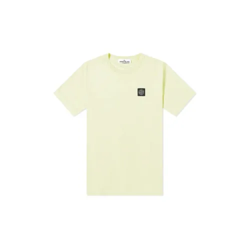 STONE ISLAND T-Shirts Men Yellow