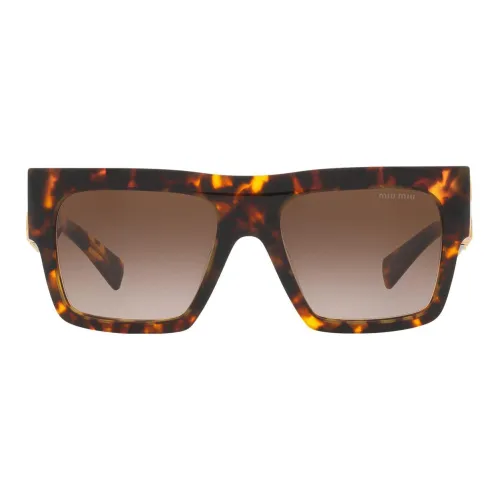 MIU MIU Sunglasses Unisex Brown