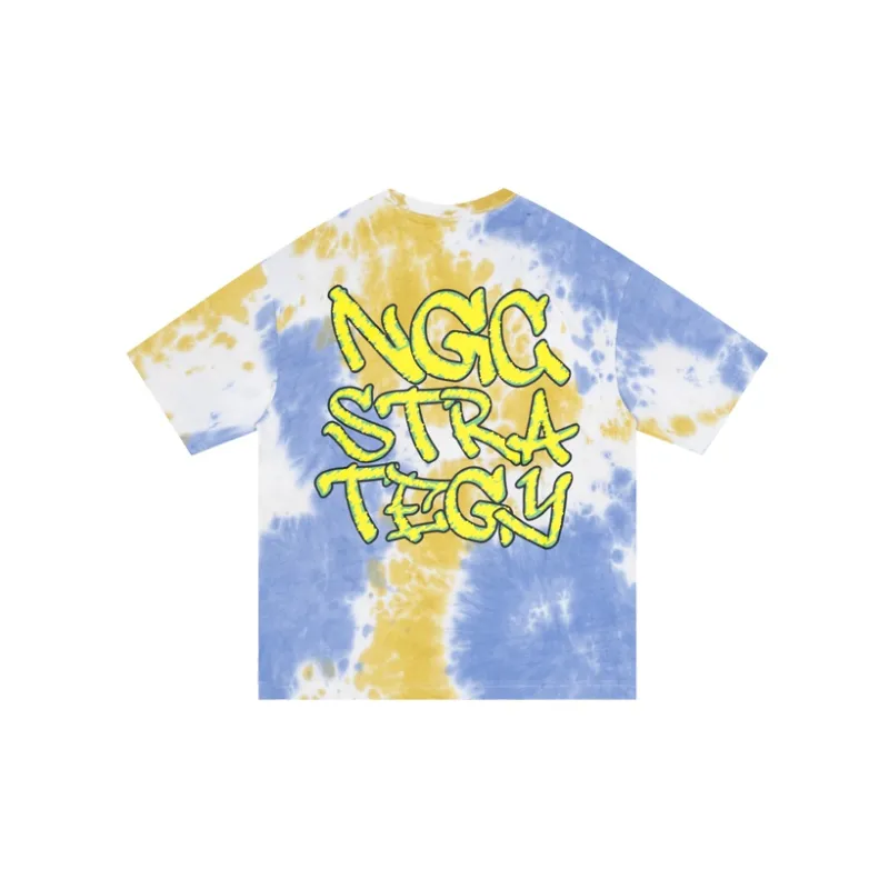 NGC STRATEGY T-Shirt Unisex Tie-Dye Green-1