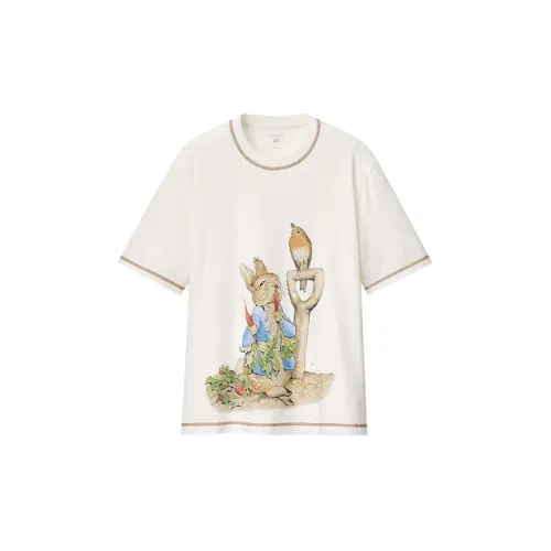 UNIQLO Jw Anderson Co-Branded Series T-Shirts Men Ivory