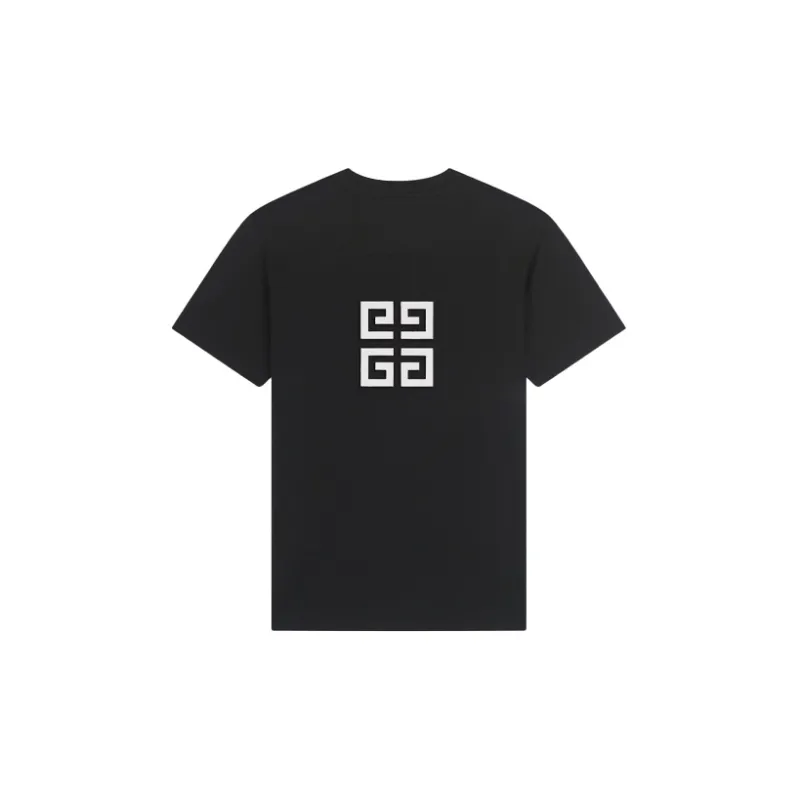 Givenchy Oversized Logo Embroidered T shirt-1