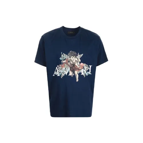 AMIRI T-Shirts Men Blue