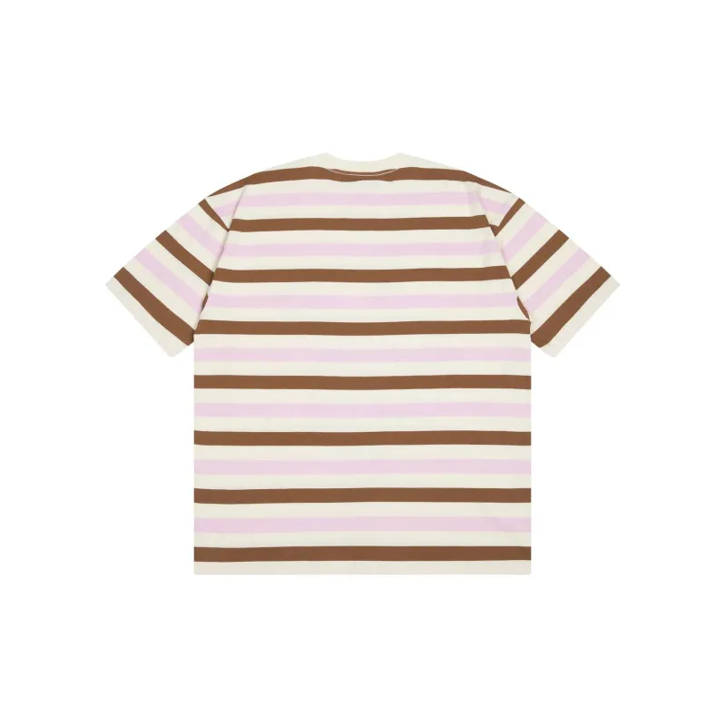 Drew House Smiley Collection T Shirts Unisex Ice Cream Stripes-1