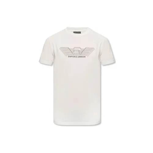 EMPORIO ARMANI T-Shirts Men White