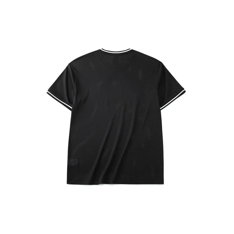 Anta Basketball Collection T Shirt Unisex Black-1