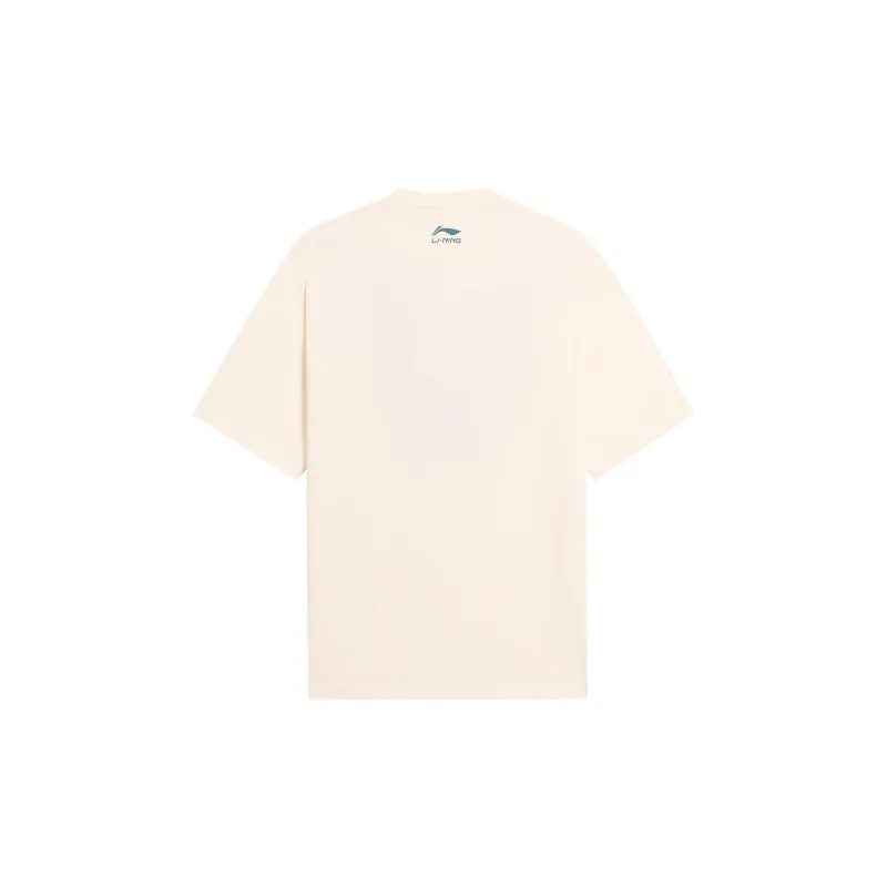 LiNing x Disney T Shirt Men's Ecru-1