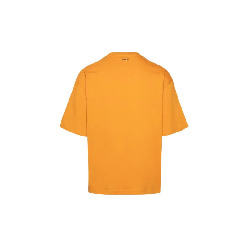 Lanvin T Shirts Men Orange-1