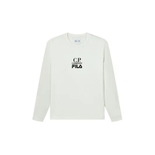 C.p.company X FILA C.P.Company Collaboration Collection T-Shirts Men White