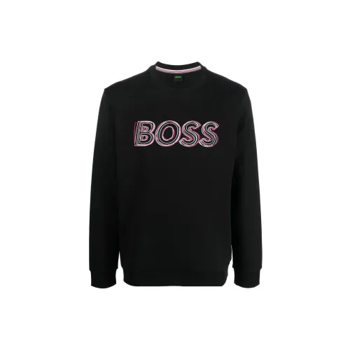 HUGO BOSS Sweatshirts Men Black