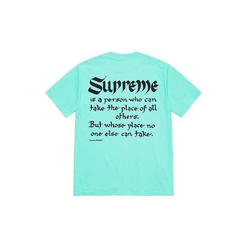 Supreme Person Tee Light Purple XL - POIZON