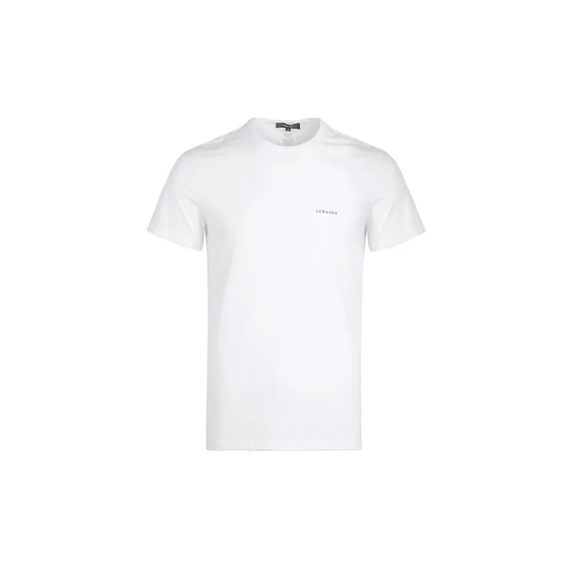 VERSACE T Shirts Men Black/White 2 Pack-3