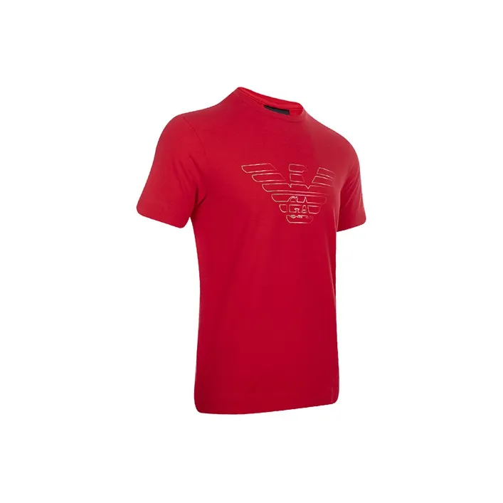 EMPORIO ARMANI T Shirts Men Red-3
