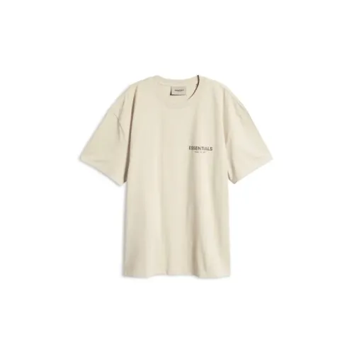 Fear Of God Essentials SS21 T-Shirts Unisex Light Beige